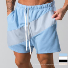 New Design Jersey Short Drawstring Trainer Jogging Short Man Sport Elastic Waistband Mens Gym Shorts With Pocket